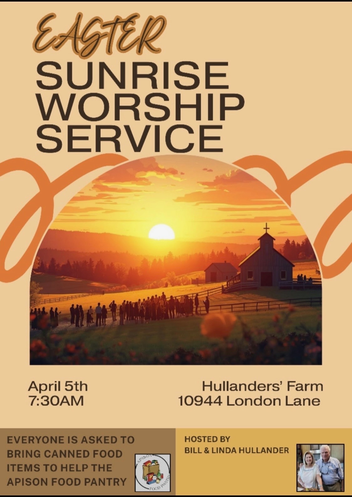 HULLANDER EASTER SERVICE